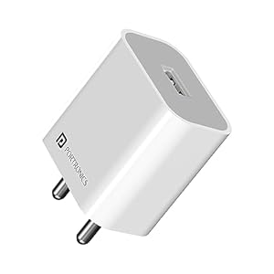 Portronics Adapto   12W Fast Wall Charger